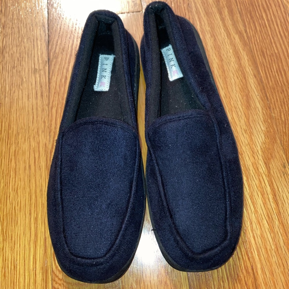 NWOT Black Pink slippers